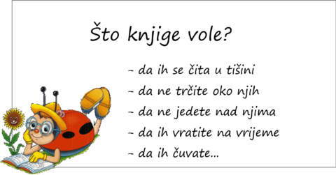 Ponašanje u knjižnici