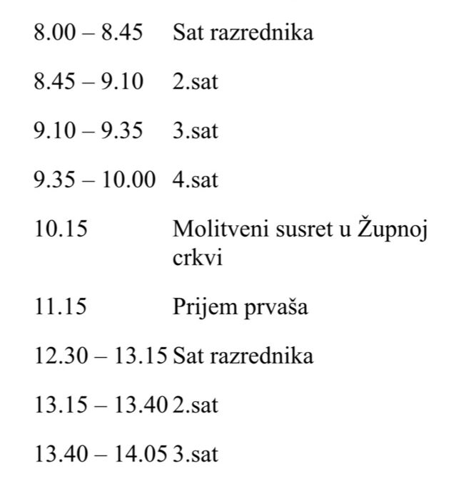 Početak nove školske godine